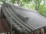 拝殿屋根修理工事